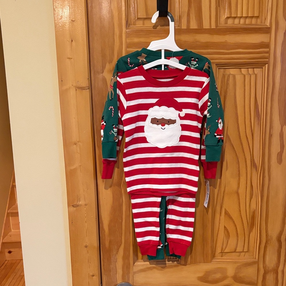 NWT kids Christmas pajamas